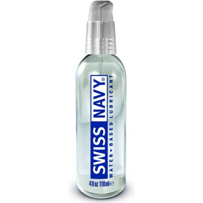 Лубрикант SWISS NAVY Water-Based Lubricant на водной основе 4oz/118 мл. SNWB4